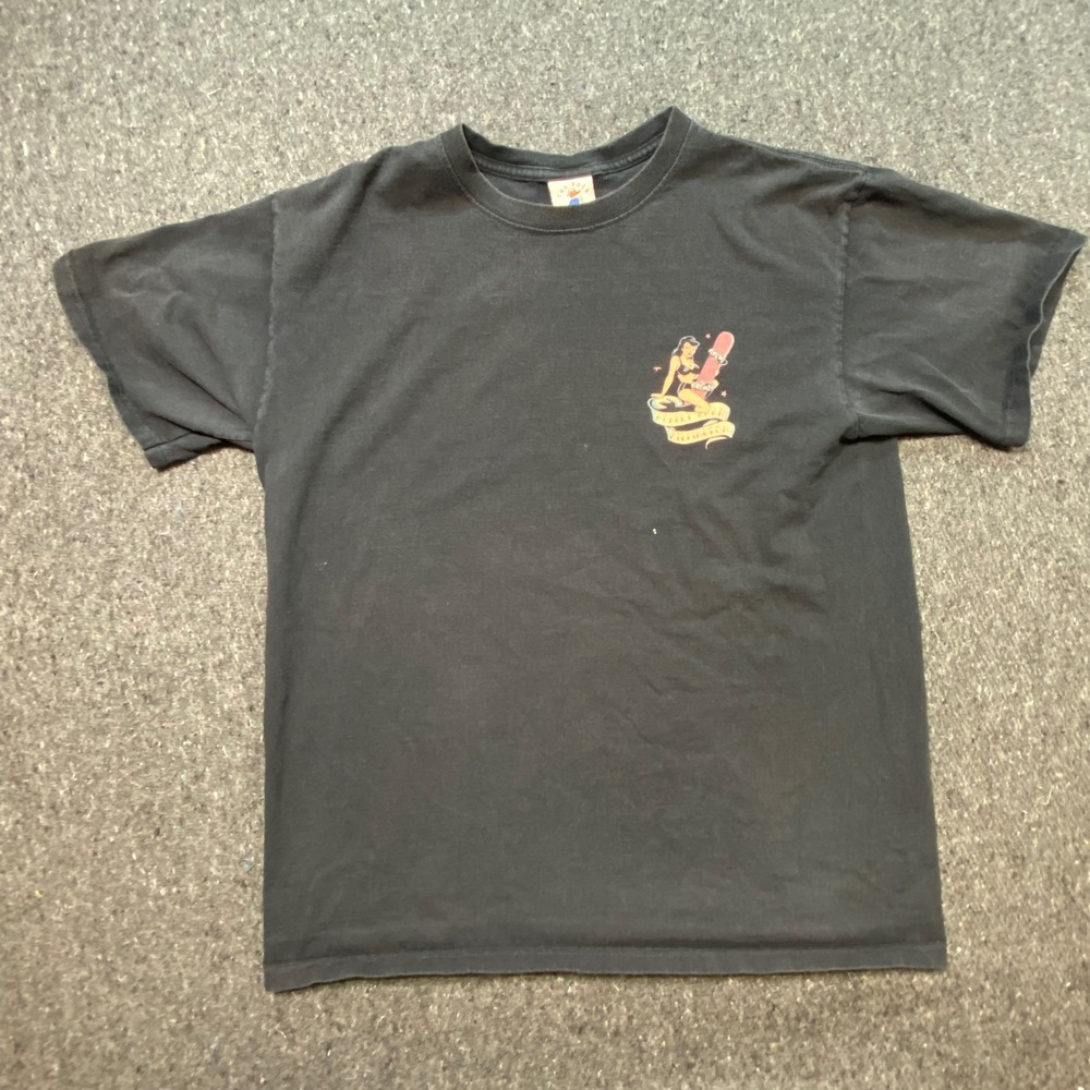 The Duck Company Wobbly Barn Killington Shirt Large L Black Snowboard Humor Tee